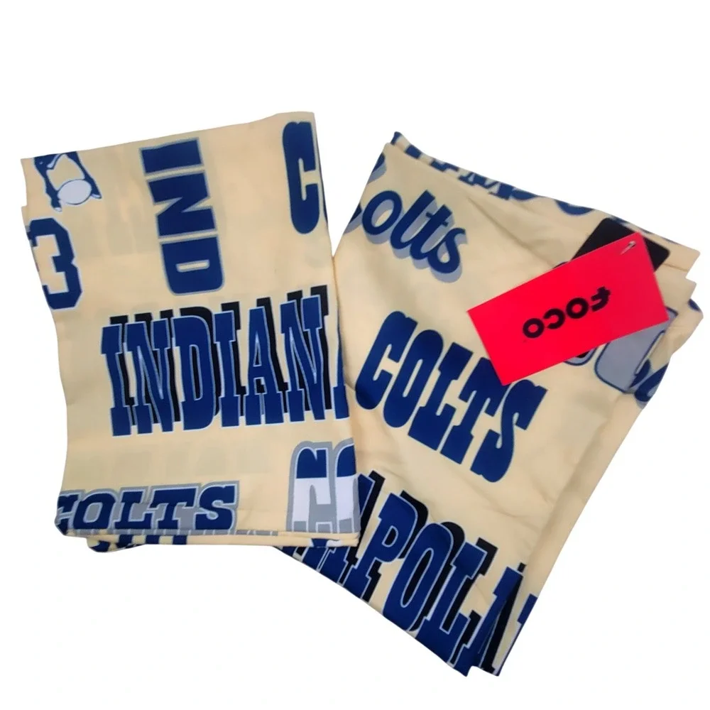 Indianapolis Colts NFL Football Pillow Cases 20 x 30 in - Set of 2‎ New by Foco